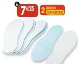Maximo Lot de 4 paires de semelles Fresh hebdo De Clermont offre
