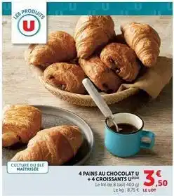 U Express U - pains au chocolat offre