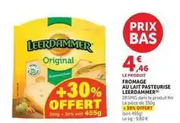 U Express Leerdammer - fromage au lait pasteurise offre