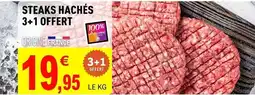 E.Leclerc Steaks hachés 3+1 offert offre