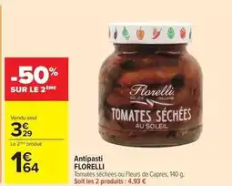 Carrefour Drive Florelli - antipasti offre