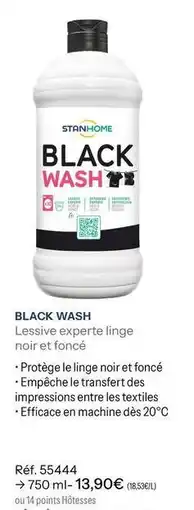 Stanhome Black wash offre
