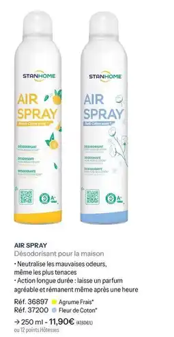 Stanhome Stanhome - air spray offre