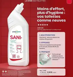 Stanhome Moins d'effort, plus d'hygiène: vos toilettes comme neuves offre