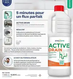 Stanhome 5 minutes pour un flux parfait offre