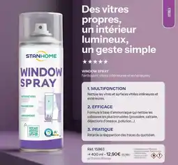 Stanhome Window spray offre
