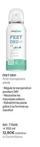 Stanhome Anti-transpirant offre
