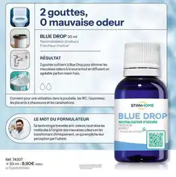 Stanhome 2 gouttes, o mauvaise odeur offre