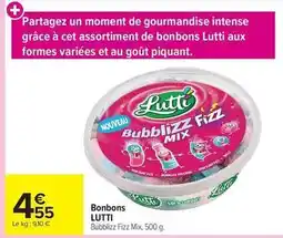 Carrefour Drive Lutti - bonbons offre