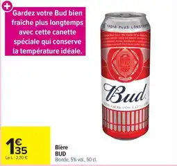 Carrefour Market BUD Bière offre