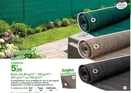Provence Outillage Brise vue 80 g/m²*, 150 g/m²*, 220 g/m²* ou 300 g/m²* offre