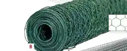 Provence Outillage WERKA PRO Cœur en acier plastifié vert. Maille 13 mm, fil Ø 1 mm. offre
