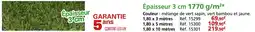 Provence Outillage Épaisseur 3 cm 1770 g/m² offre