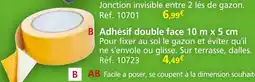 Provence Outillage Adhésif double face 10 m x 5 offre