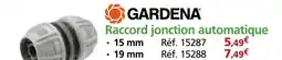 Provence Outillage GARDENA Raccord jonction automatique offre