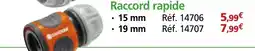 Provence Outillage GARDENA Raccord rapide offre