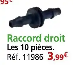 Provence Outillage Raccord droit offre