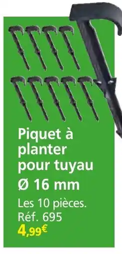 Provence Outillage Piquet à planter pour tuyau Ø 16 mm offre