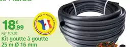 Provence Outillage Kit goutte à goutte 25 m Ø 16 mm offre