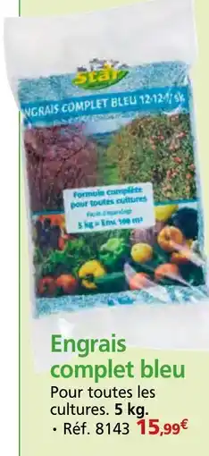 Provence Outillage Engrais complet bleu offre