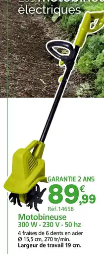 Provence Outillage Motobineuse 300 W-230 V 50 hz offre