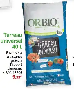 Provence Outillage ORBIO Terreau universel offre