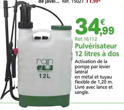 Provence Outillage Pulvérisateur à dos offre
