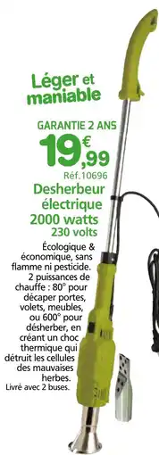 Provence Outillage Desherbeur électrique 2000 watts offre