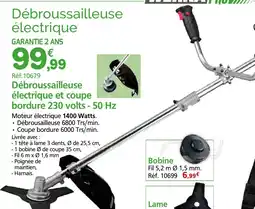 Provence Outillage Débroussailleuse électrique offre