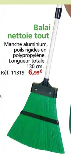 Provence Outillage Balai nettoie tout offre