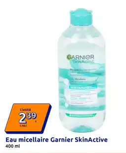 Action Eau micellaire Garnier SkinActive offre