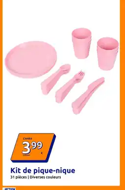 Action Kit de pique-nique offre