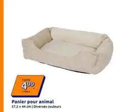 Action Panier pour animal offre