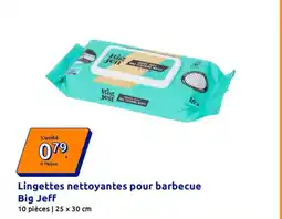 Action Lingettes nettoyantes pour barbecue Big Jeff offre