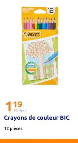 Action BIC Crayons de couleur offre