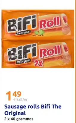 Action Sausage rolls Bifi The Original offre