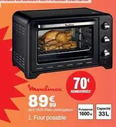 BUT Moulinex - four posable offre