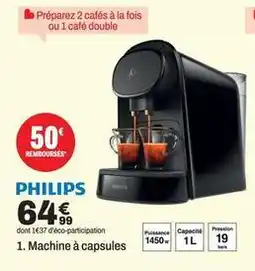 BUT Philips - machine à capsules offre