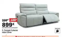 BUT Canapé 3 places relax come offre
