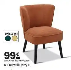 BUT Fauteuil harry iii offre