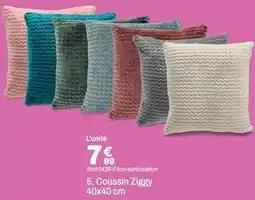 BUT Coussin ziggy offre