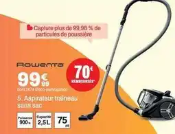 BUT Rowenta - aspirateur traineau sans sac offre