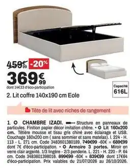 BUT Eole - chambre izadi offre