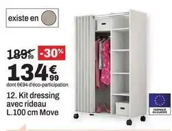 BUT Kit dressing avec rideau offre