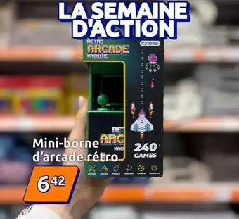Mini-borne d'arcade rétro