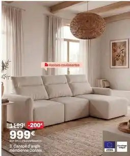 BUT Canape d'angle nordicline offre