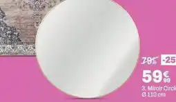 BUT Miroir circl offre