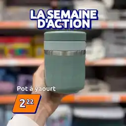 Action Pot a yaourt offre