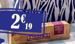 Noz Biscuits bio offre