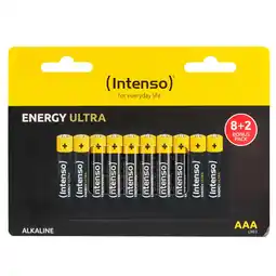 Bureau Vallée Intenso - 10 piles aaa lr03 offre
